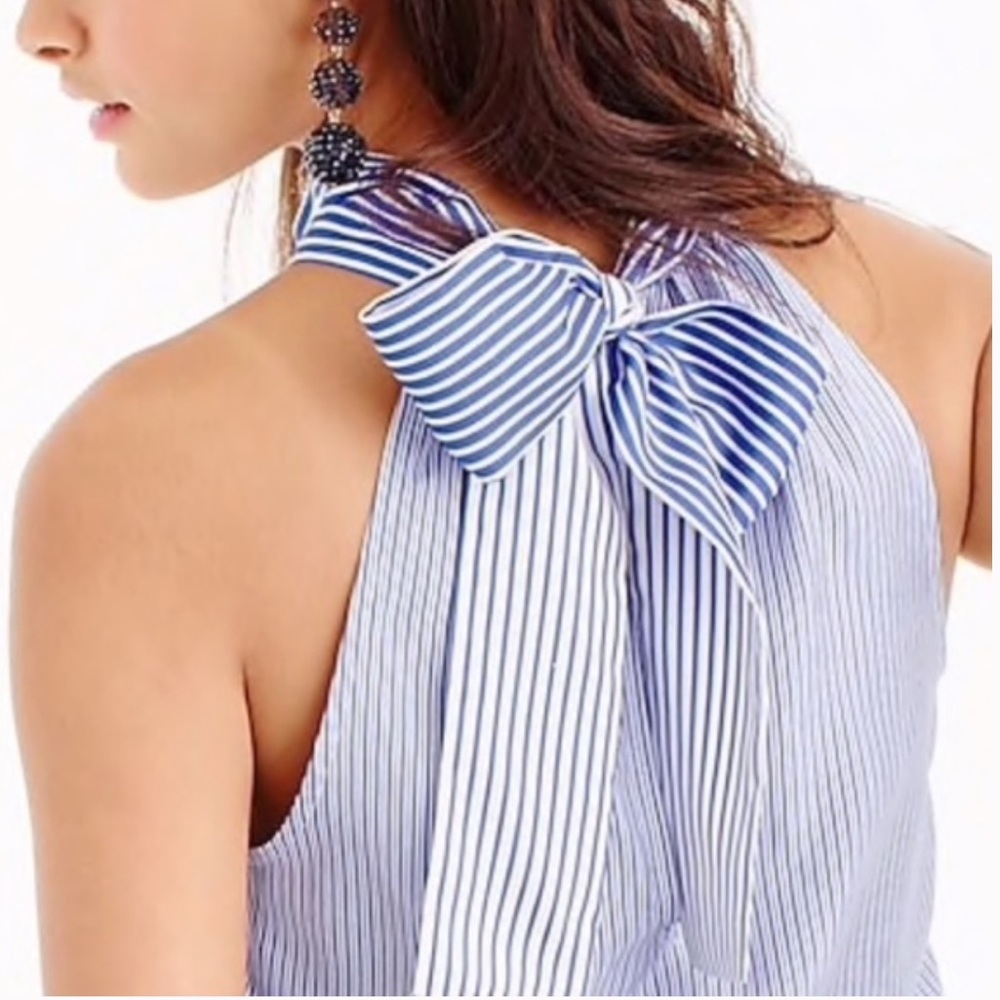 J.Crew silk halter